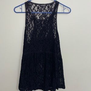 Express lace top